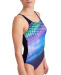 Women's swimwear Arena Bodylift Swimsuit U Back Teresa C-Cup Navy/Bali Green