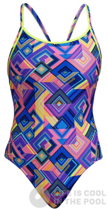 Funkita Be Square Diamond Back One Piece