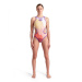 Arena One Morning Light Swimsuit Tech Back Purple/Rose Multi