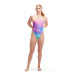 Speedo Womens Allover Digital Tie Back - Pastel Ripples