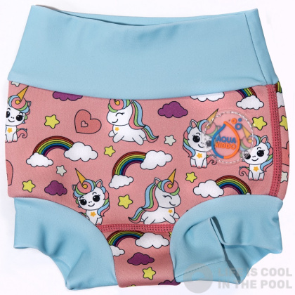 AquaKiddo Swim Nappy Unicorn