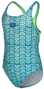 Arena Friends Swimsuit Swim Pro Girls Soft Green/Multi