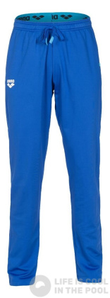 Arena Team Unisex Track Pants Solid Knitted Poly Blue