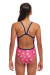 Funkita Paper Pink Single Strap One Piece Girls