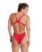 Women's swimwear Arena Swim Tech Solid Red/White