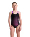 Arena Feel Front-Lined Dim Light Swim Pro Back Girls Black/Pink