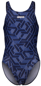 Arena Performance Escape Swim Tech Girls Navy