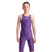 Arena Powerskin ST Next Girls Leopard Violet