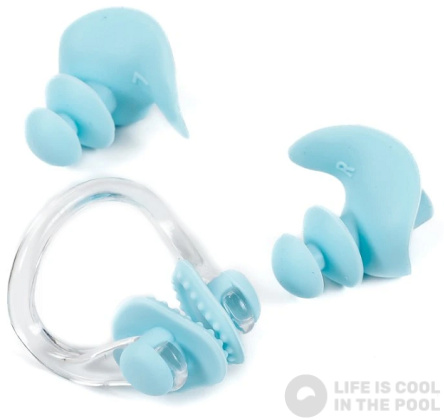 BornToSwim Earplugs and Nose Clip