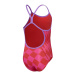 Speedo Allover Digital Vback Girls Watermelon/Flare Pink