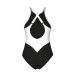 Arena Shapewear Silvia Cross Back C Cup Black/White