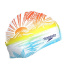 Speedo Slogan Print Cap Volcanic Orange Sunset