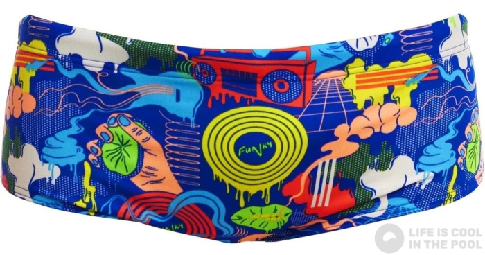 Funky Trunks Blues Baby Sidewinder Trunks